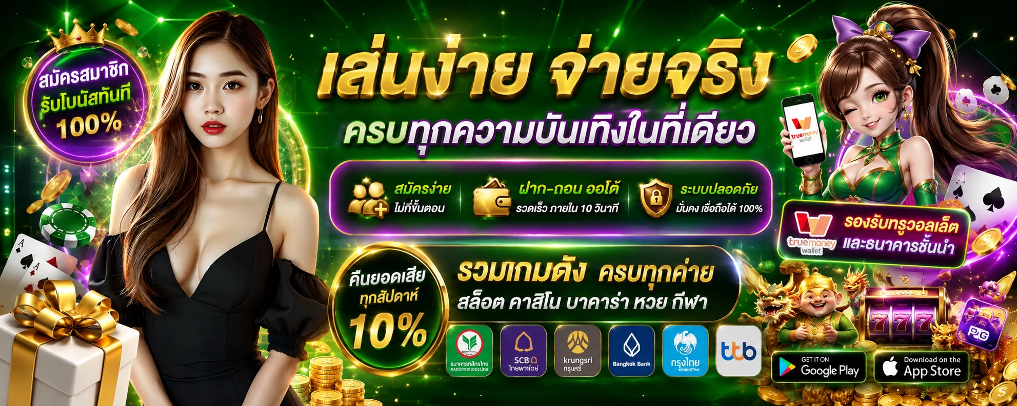 วิธีสมัคร ORLUX888 และฝากถอนออโต้ผ่านทรูวอลเล็ตและธนาคาร