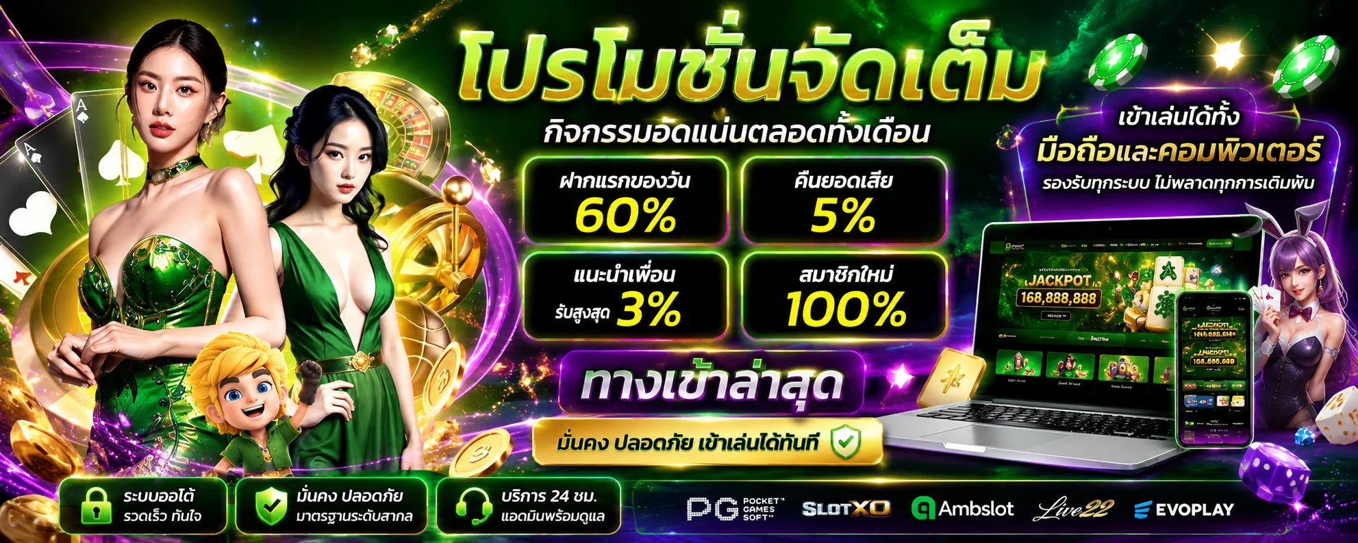 โปรโมชั่น ORLUX888 โบนัสสมาชิกใหม่และคืนยอดเสียรายสัปดาห์